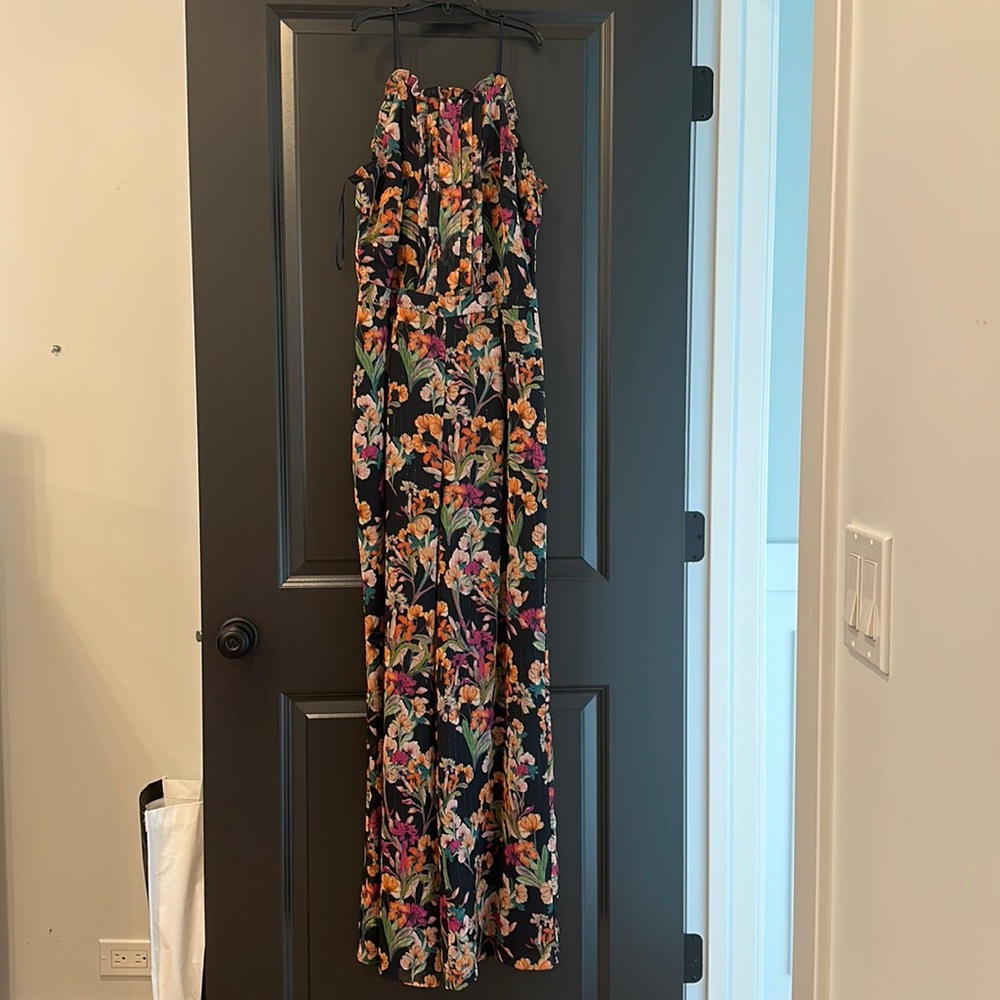Fun floral jumpsuit